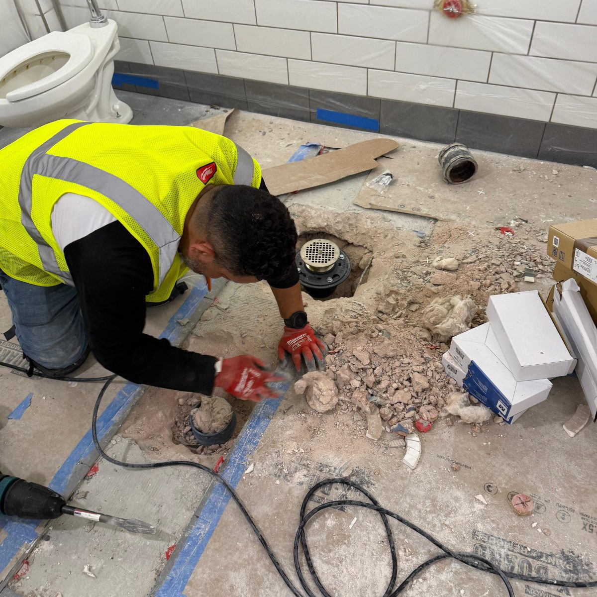 Water Line Break Repair